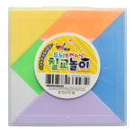 두뇌 트레이닝 칠교놀이 / 7조각 칠교퍼즐 초등수업교구 수학교구 : munguclub