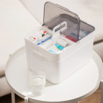 모던 가정용 구급 상자 함 약 보관함 약통 약상자 정리함 대용량 메디컬 박스 영양제 : 리 빙 드 림