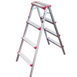 다용도 가정용 알루미늄 미니 2단 A형 안전 접이식 사다리 : 베스트파트너