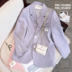 애니율 여성 봄 가을 패션 투버튼 자켓 G1081 : 애니율