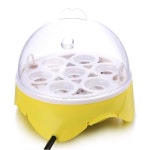 육추기 계란 부화기 병아리 달걀 조류 인큐베이터 mini 7 egg incubator brooder 디지털 온도 농장 부화장 치킨 오리 비둘기 : 로마일로