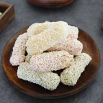 촉촉한 삼색유과 240g : 용인강정