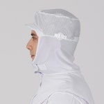 MD-5609 모던위생복 식품위생복 HACCP 위생모자 공용모 무진 2중방지 : 모던위생복