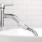 베베시아 세면대 필터 신생아 아기 비데 수전 회전형 워터탭 : 베베시아