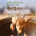 맛있고 구수한 생청국장 2kg 콩예원 국산 대두콩 천일염 옥황토방 발효 : 네코무라