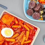 즉석떡볶이 옛날 국물 떡볶이 밀키트 570g 빨강 사과 신당동 : 동주커머스