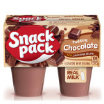 스낵 팩 초콜릿 푸딩 4개세트 Snack Pack Milk Chocolate and Chocolate Fudge/Milk Chocolate Pudding Cups 4 Count : 시카고팩토리