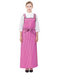 메쉬 줄무늬(대) 방수 세차 작업 세차장 물청소 축산물 수산물 작업용 앞치마 : 경기가운