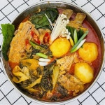 꼭이밥상 착한감자탕 통 뼈 해장국 특대용량 5kg 6인분 : 꼭이밥상