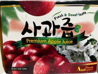 경북 의성 옥산 은혜자연농원 사과즙 (120ml x 40개) : 강군스마켓