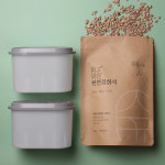 온다숲 천연 반영구 국내산100% 실내 탈취제 화장실 담배냄새 제거 집안 방 홀애비 남자방 오래된집 악취 냄새 제거 정화석 500g+용기2개 : 온다숲