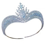 티아라 공주왕관 파티 웨딩 할로윈2022 모든 하오 스톤 마이크로 상감 부티크 222 : 우주최강상점