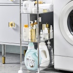 세탁기옆 선반 수납 세탁세제선반 3단 : 리빙이얼즈