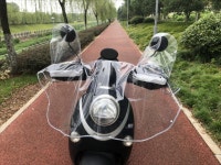 방수 커버 백 오토바이 스쿠터 전기 자동차 앞 레인 배터리 핸들 중앙 제어 계기판 유니버 : 더카이씬