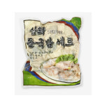 삼희 삶은 돼지머리 슬라이스 1kg 6개 무료배송 : 만땅유통