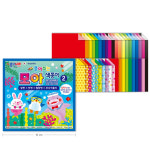 종이나라 양면 무늬 색종이 뜯어 쓰는 무늬 모아 소 7.5cm : 구구문구