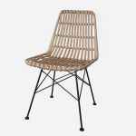 하바나사이드체어 라탄의자 테라스 카페 야외용의자 : 가구몽