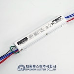 대원 루스터 전자식안정기 FPL 형광램프전용(슬림) DAU-18S22M(18X1슬림PL) : 엠케이몰샵