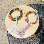 양말목공예 나무리스 도어벨 만들기 : 토이삭스