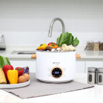 B 키친아트 3in1 멀티쿠커 KA-G2535 전골 2단찜기 스테인레스 : 샤펜클럽