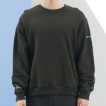 [요넥스 2021 FW] 213TL002U 남녀공용 기모 맨투맨 티셔츠 카키 : 플레이배드민턴