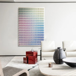 인테리어 모던 빛 고급 아크릴 물리적 설치 그림 거실 현관 호텔 로비 모델 룸 액자 : 골든에디션