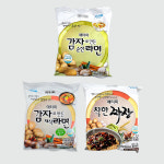 애터미 감자로만든 채식라면6개+순한라면6개+착한짜장4개 : 뷰티 아리솔