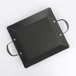 경질 사각볶음팬 소소 전판 곱창팬 순대 닭갈비 호떡 철판 캠핑 : 모두담아