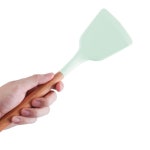 실리콘 요리 세트기구 수프 스푼 브러시 국자 파스타 나무 손잡이 주걱 소쿠리 비 스 주방 : 스마트잉크