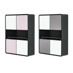 화장실 수납장 화장실장 수건장 욕실상부장 세면대장 와이드 핑크장 단품 : 노아 하우스