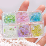 버라이어티 얼음 오로라 스톤 네일아트재료 (S061) : 백억언니