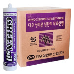 다우실 808 그린실 다우 무초산 실리콘 1박스 25개입 그린실 비초산 글레이징 우드색 : 세븐앤티
