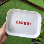 카페트레이 디저트 사각 레터링 미니쟁반 버터 아보카도 캐롯 : 위드플레이그라운드