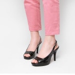 쿠루 오픈토 슬링백 힐 9CM G4816 : 쿨룩스토어