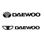 대우자동차 스티커 데칼 엠블럼 로고 튜닝 DAEWOO : 스티커 팩토리