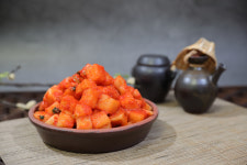 HACCP인증 아삭아삭  맛있는   깍두기 10kg : 윤상궁우리식품