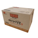 왕가 대천김 도시락김 2g 10단 240봉 조미김 미니도시락김 대천재래김 : 바다안애