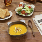 바름 곰돌이 시리얼볼 도자기 멀티볼 : 건강한 식탁