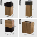 원목 사각 쓰레기통 북유럽풍 홈스테이 호텔 고급 : 코지홈즈 COZYHOMES