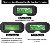 용접헬멧 자동 어둡게 용접 헬멧 내구성 자동 조명 변경 용접 고글 안경 마스크 용접 보호 도구 뜨거운 판매 : 파파스글로벌