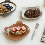 바름 곰돌이 어린이 접시 플레이트 그릇 : 건강한 식탁