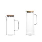 내열유리 저그 카페 물병 1L 물통 물피처 : 굿츄즈