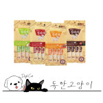 독&캣 설레개 강아지츄르 4p (연어 / 닭고기 / 소고기 / 양고기) / 댕댕이츄르간식 : 독한고양이