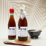 45년 전통 엄마기름집 고소한 참기름 들기름 300ml 저온압착 저온로스팅 : 엄마기름집
