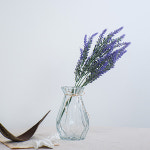 1+1 라벤더 조화 꽃 장식 소품 인테리어 조화 도매 인조 부쉬 리얼 : 20세기상점