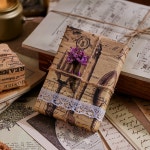 빈티지다꾸 오래된 페이퍼 배경지 : 가은 마켓