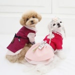 진이공주 강아지한복 사랑하다마켓 고급 핸드메이드 애견한복 : 사랑하다마켓