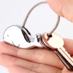 우영우고래키링 차키키링 고래키링 명품자동차 오토바이 : 오리너스