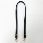 2143 1cm/55cm 가죽 숄더핸들 - 블랙 : 핸들가게