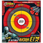 제우스 사이버헌터 사이버 타겟 강력한슈팅 안전한 스포츠액션 휴대하기 좋은핏 : 엠케이토이스